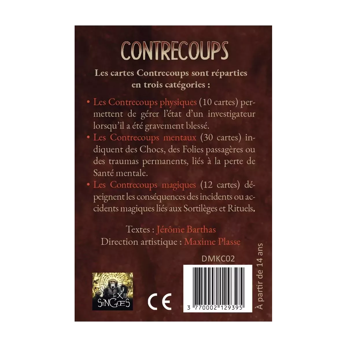 Cthulhu Hack : Contrecoups 