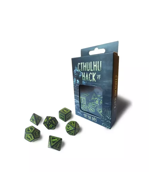 Cthulhu Hack : Set de dés 