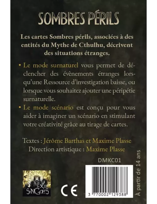 Cthulhu Hack : Sombres Périls 