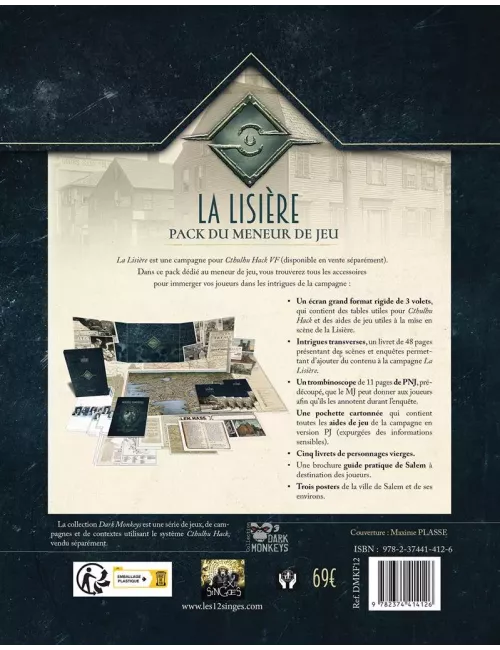 Cthulhu Hack : La Lisière - Pack du Meneur de Jeu 