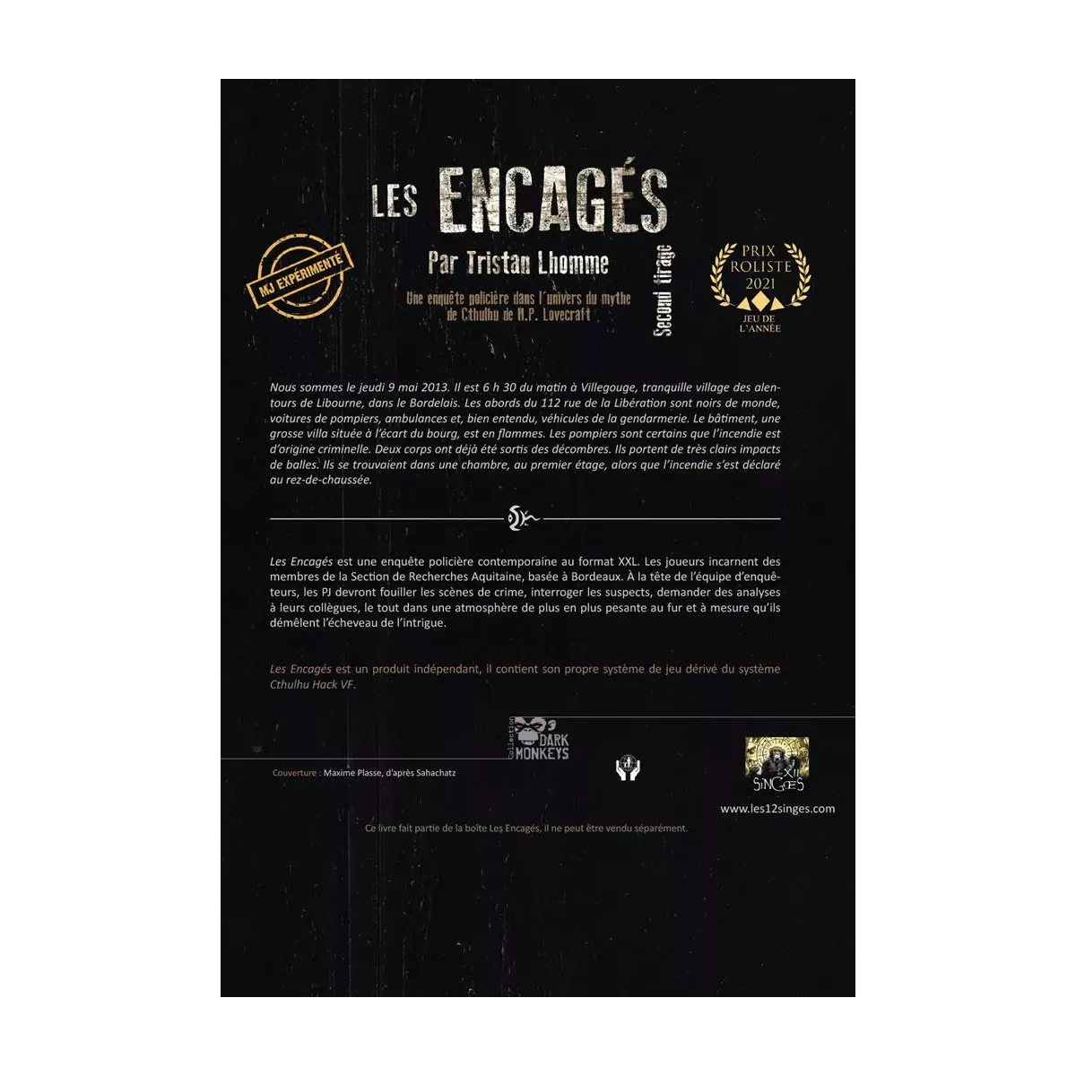 Cthulhu Hack : Les Encagés 