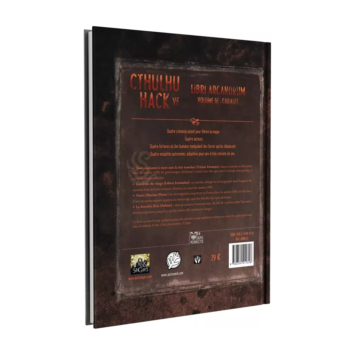 Cthulhu Hack : Libri Arcanorum - Cabales 