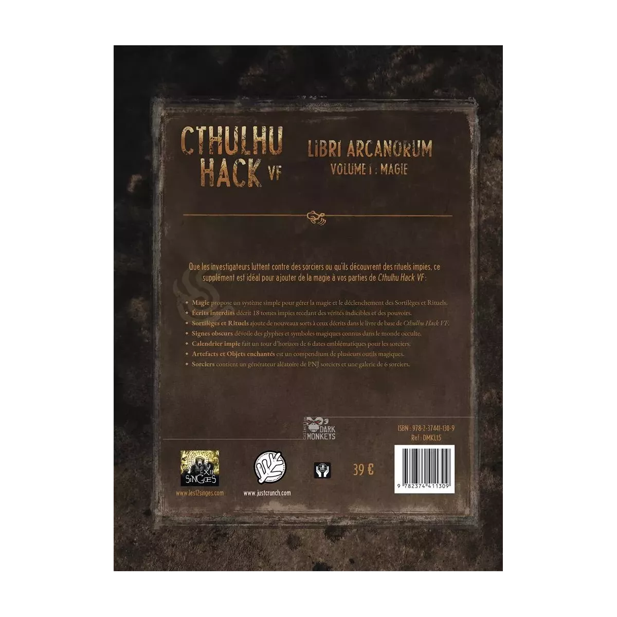 Cthulhu Hack : Libri Arcanorum - Magie 