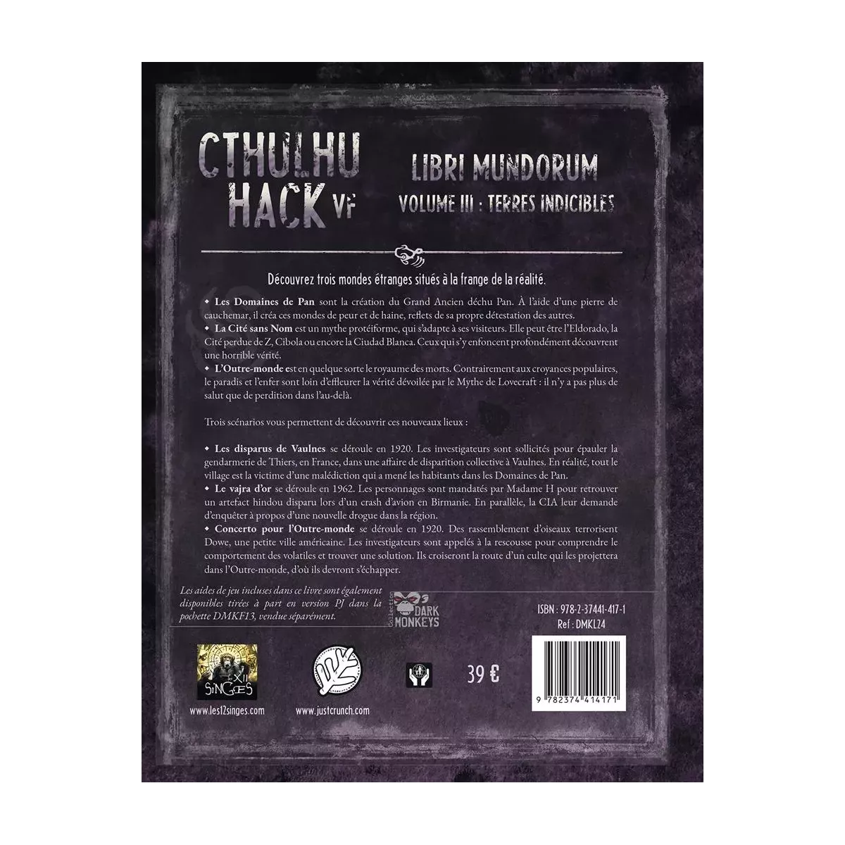 Cthulhu Hack : Libri Mundorum - Terres indicibles 