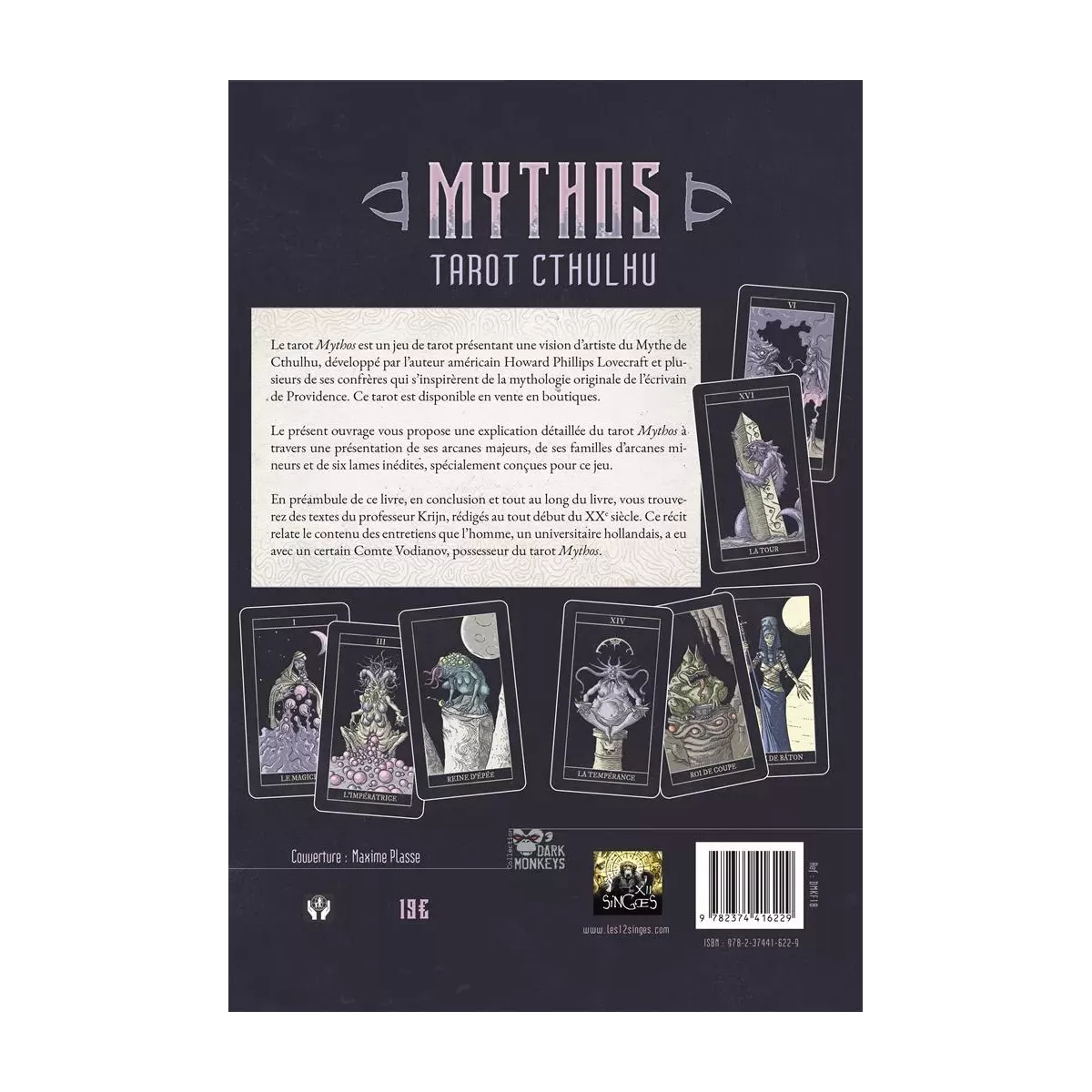 Cthulhu Hack : Mythos - Tarot Cthulhu - Le Guide 