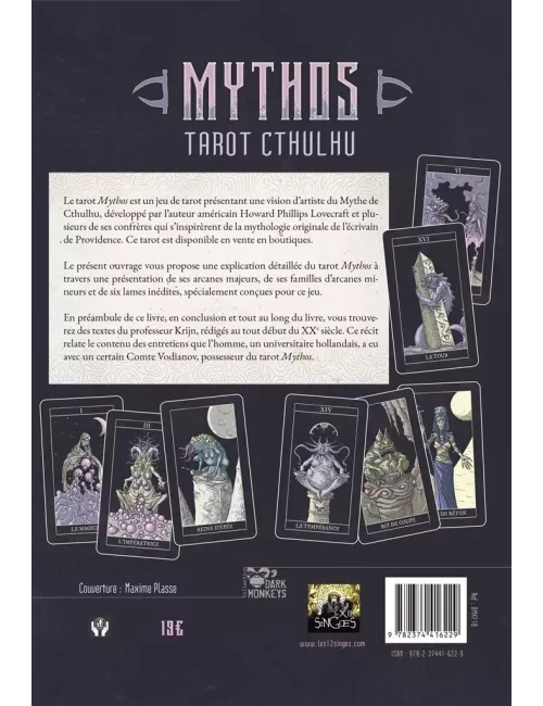 Cthulhu Hack : Mythos - Tarot Cthulhu - Le Guide 