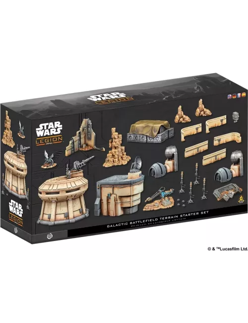 Star Wars : Légion - Galactic Battlefield Terrain Starter Set - Extension Terrain 