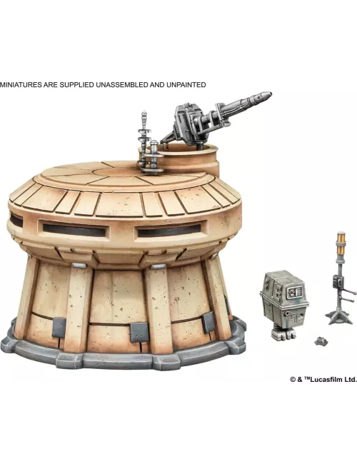 Star Wars : Légion - Galactic Battlefield Terrain Starter Set - Extension Terrain 