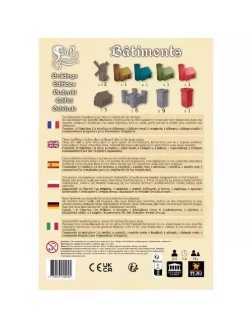 Fief England - Pack Bâtiments 