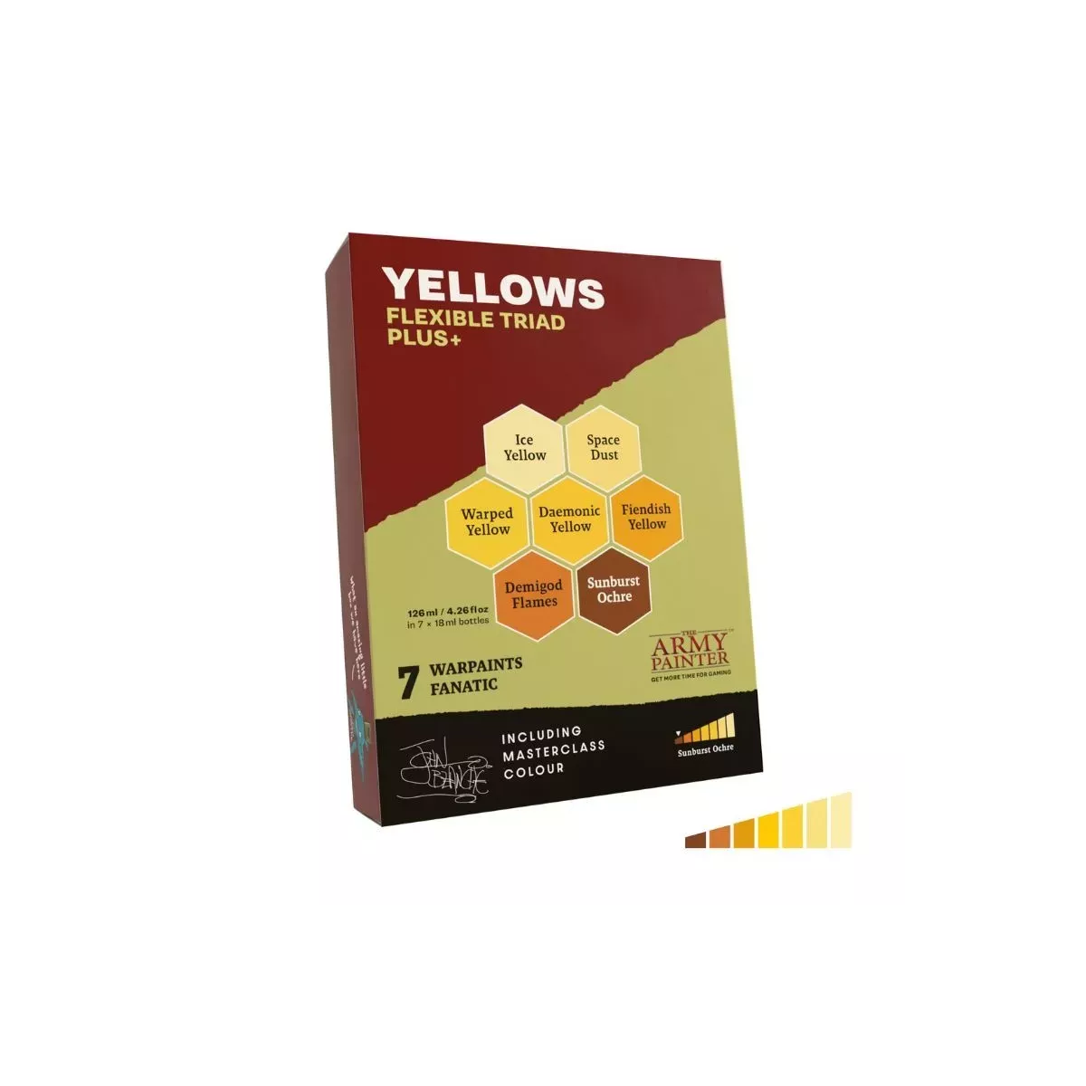Warpaints Fanatic : Yellows Flexible Triad PLUS+ 