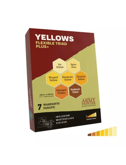 Warpaints Fanatic : Yellows Flexible Triad PLUS+ 