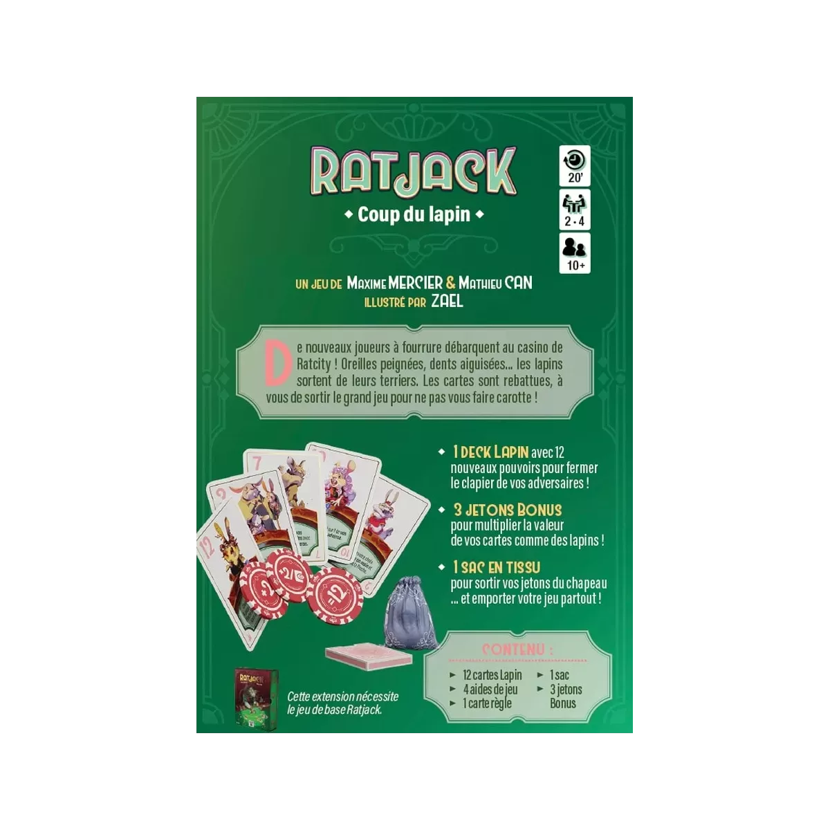 Ratjack : Coup du Lapin - Extension 