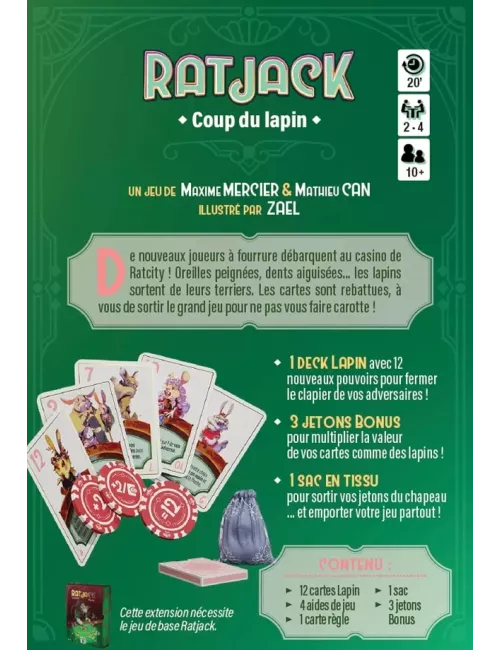 Ratjack : Coup du Lapin - Extension 