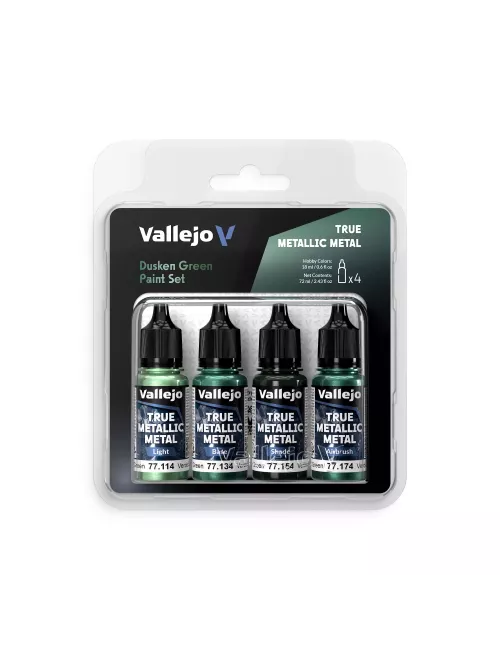True Metallic Metal Set Vert sombre - Peinture 