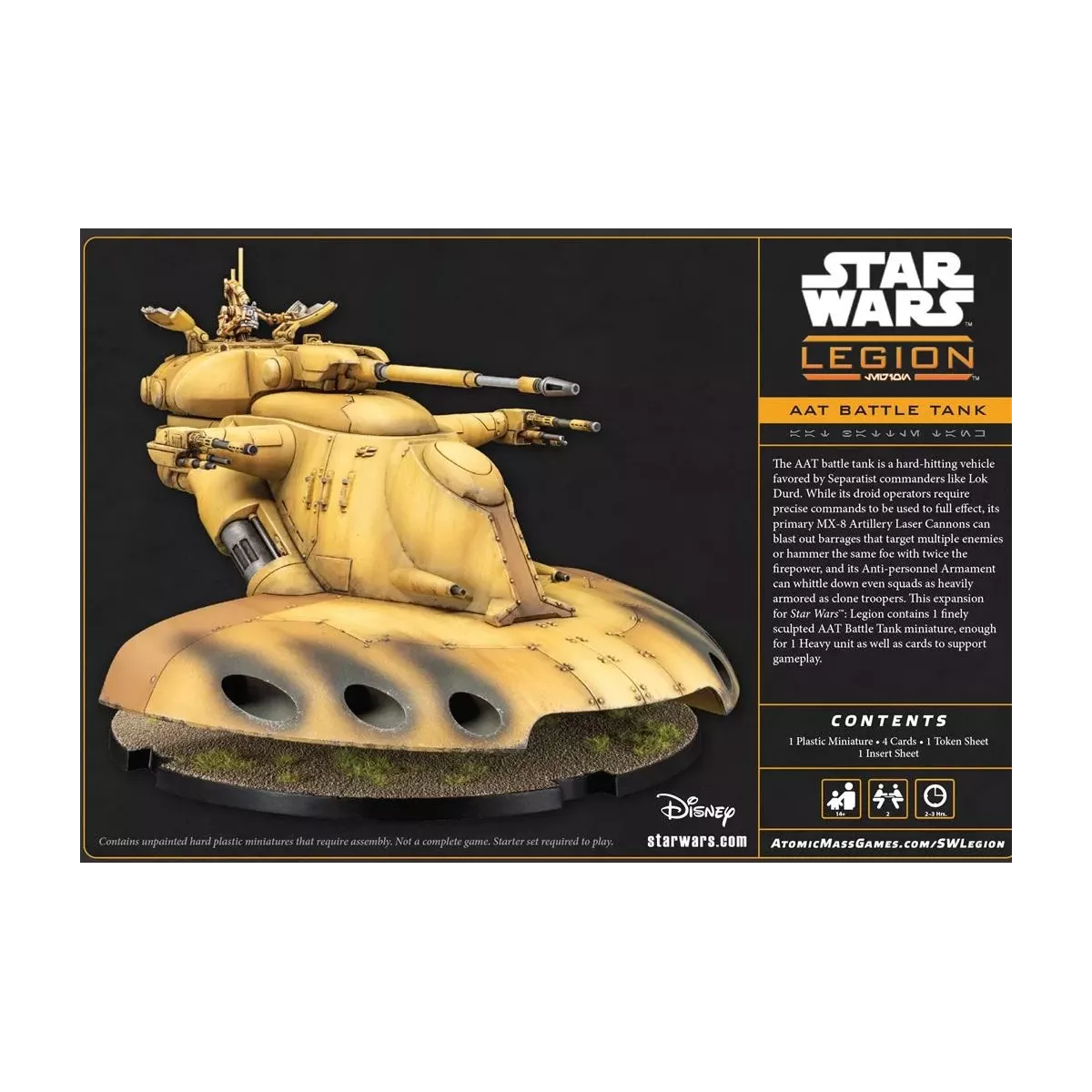 Star Wars : Légion - AAT Battle Tank (Reissue) - Extension d'Unité 