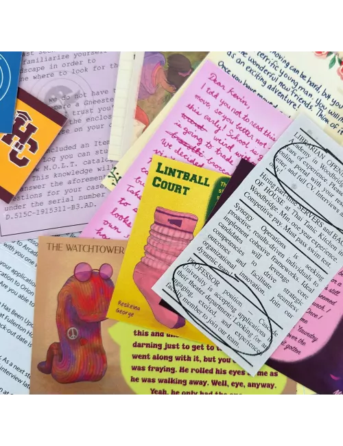 Ministry of Lost Things : Case 1 Lint Condition - Version Anglaise - Jeu de société - PostCurious - Ludum.fr