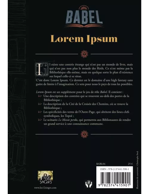 Babel : Lorem Ipsum 