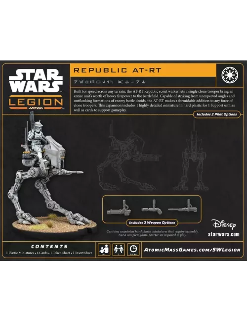 Star Wars : Légion - Republic AT-RT (Reissue) - Extension d'Unité 