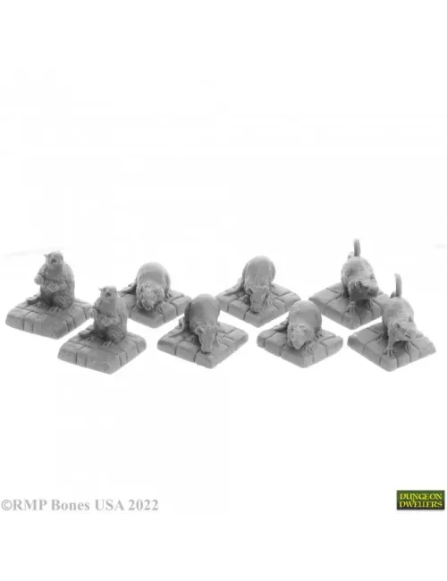 Dire Rats - Figurine Créatures Reaper Miniatures 