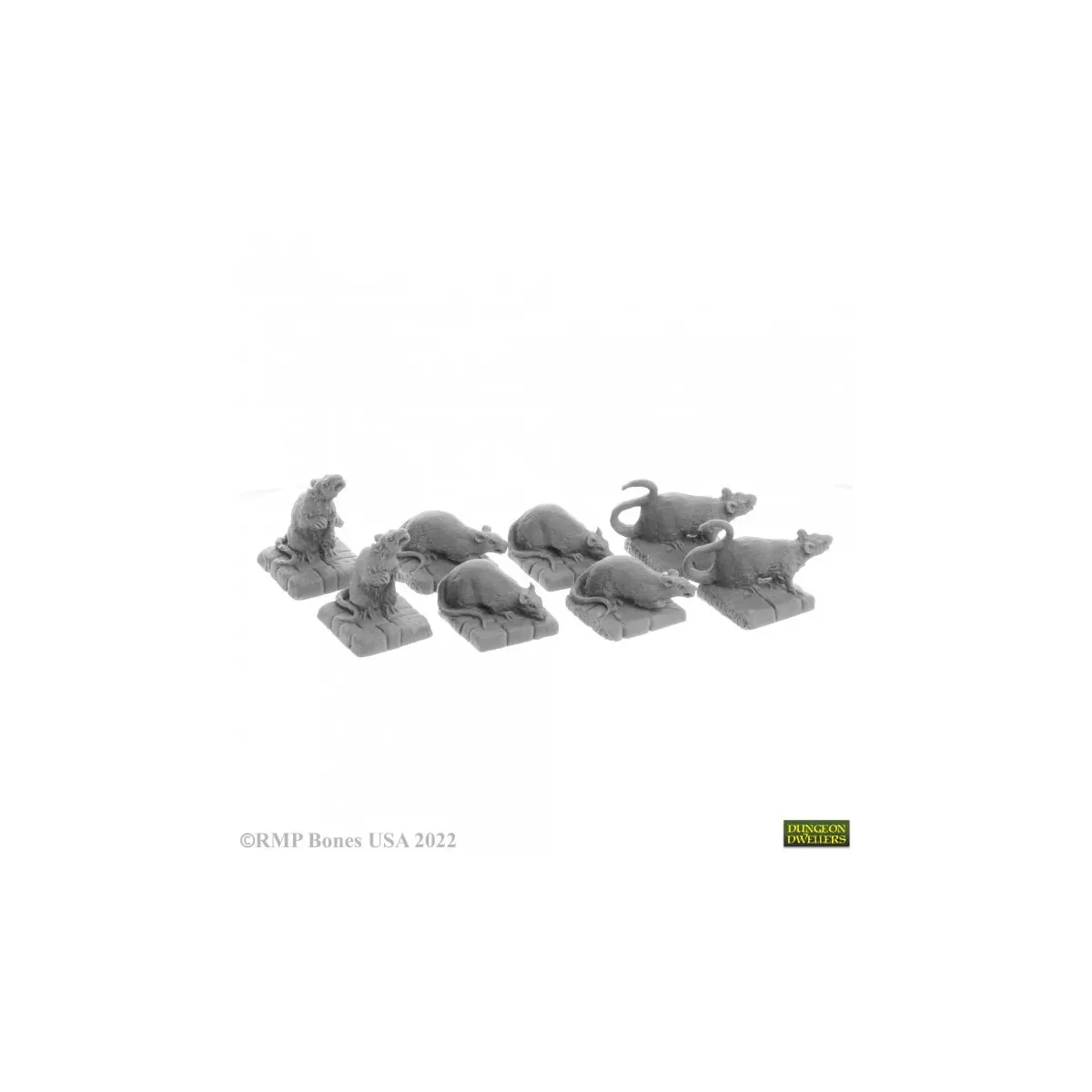 Dire Rats - Figurine Créatures Reaper Miniatures 