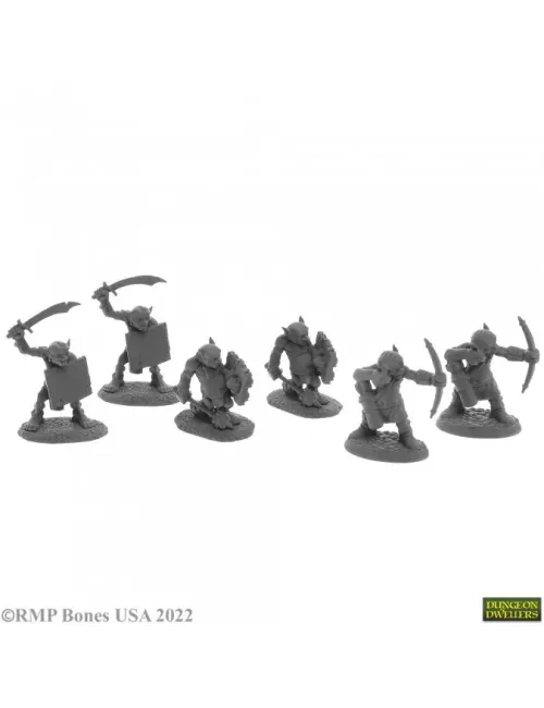 Goblin Skirmishers - Figurine Créatures Reaper Miniatures 
