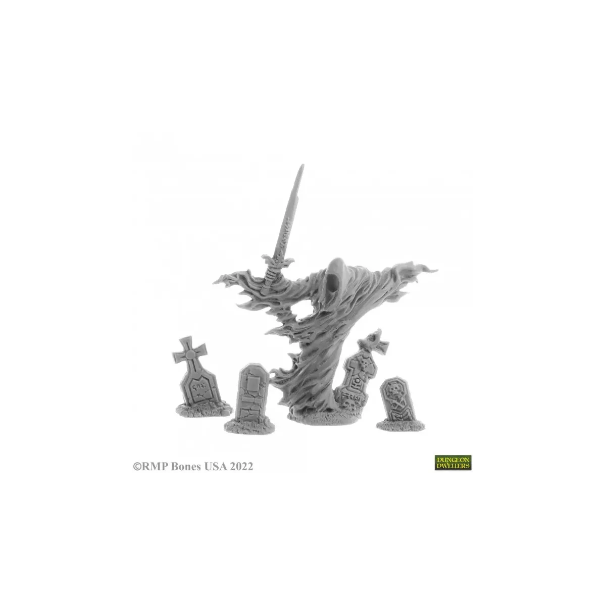 Grave Wraith and Tombstones - Figurine Créatures Reaper Miniatures 