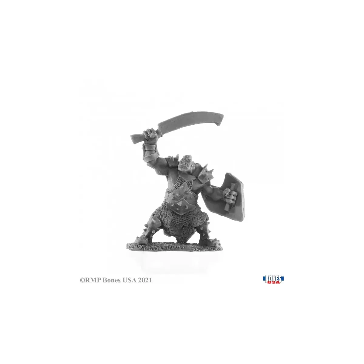 Orc Marauder, Orc Fighter - Figurine Créatures Reaper Miniatures 