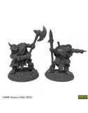 Orcs Of The Ragged Wound Warriors - Figurine Créatures Reaper Miniatures 