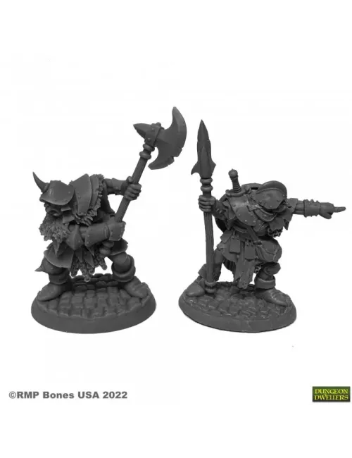 Orcs Of The Ragged Wound Warriors - Figurine Créatures Reaper Miniatures 