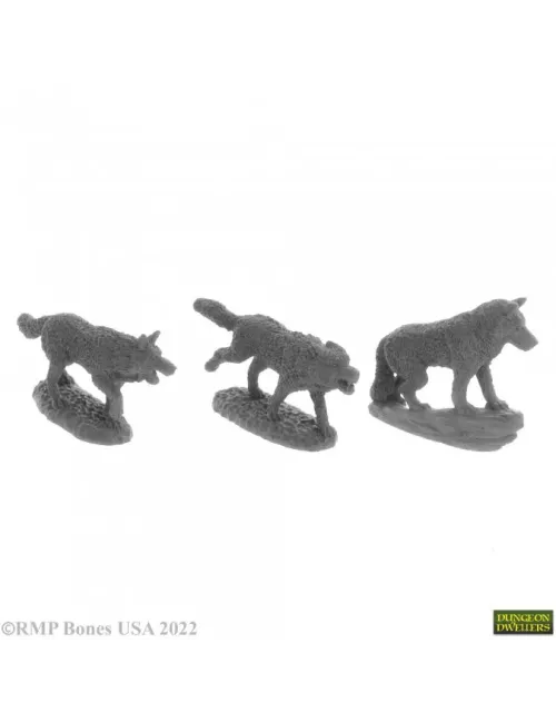 Wolf Pack - Figurine Créatures Reaper Miniatures 