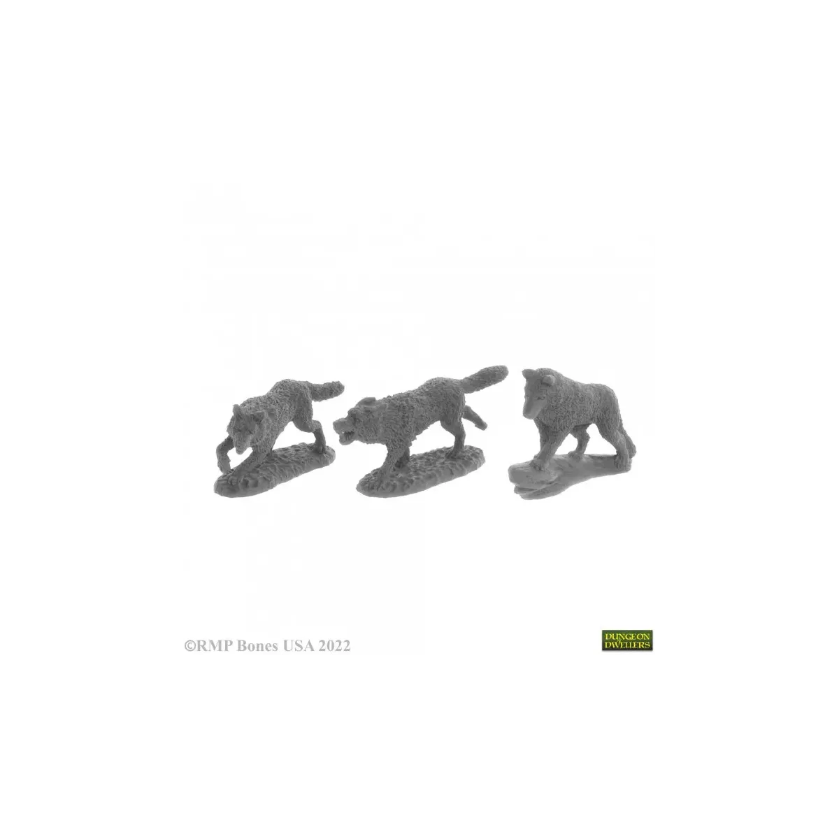 Wolf Pack - Figurine Créatures Reaper Miniatures 