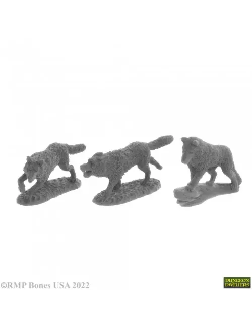 Wolf Pack - Figurine Créatures Reaper Miniatures 