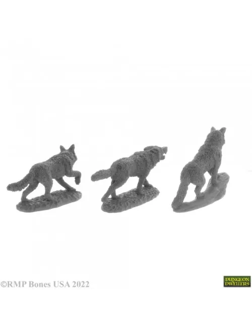 Wolf Pack - Figurine Créatures Reaper Miniatures 