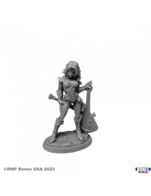 Astrid, Elf Chronicler - Figurine Héros & Héroïnes Reaper Miniatures 