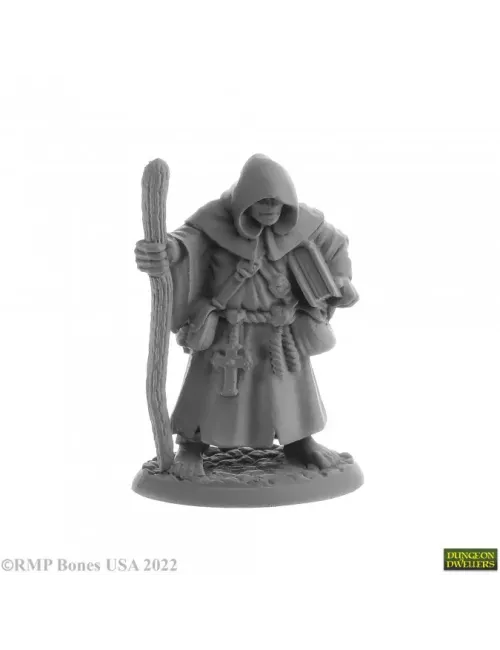 Brother Hammond, Traveling Monk, Human Monk - Figurine Héros & Héroïnes Reaper Miniatures 