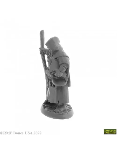 Brother Hammond, Traveling Monk, Human Monk - Figurine Héros & Héroïnes Reaper Miniatures 