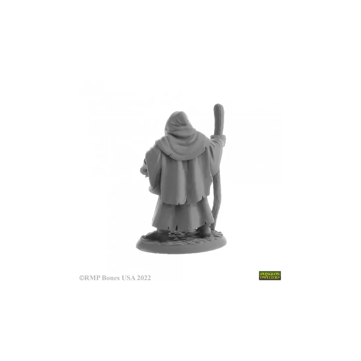 Brother Hammond, Traveling Monk, Human Monk - Figurine Héros & Héroïnes Reaper Miniatures 