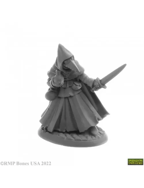Brother Lazarus, Plague Doctor, Human Cleric - Figurine Héros & Héroïnes Reaper Miniatures 