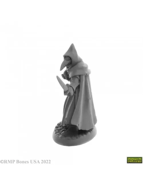 Brother Lazarus, Plague Doctor, Human Cleric - Figurine Héros & Héroïnes Reaper Miniatures 