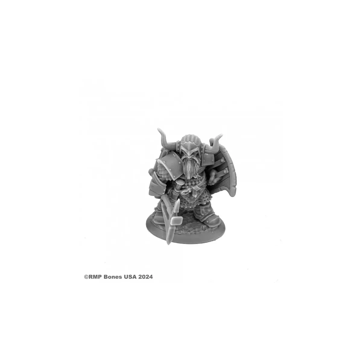 Dromn Ironsworn, Dwarf Warrior, ReaperCon Iconic - Figurine Héros & Héroïnes Reaper Miniatures 