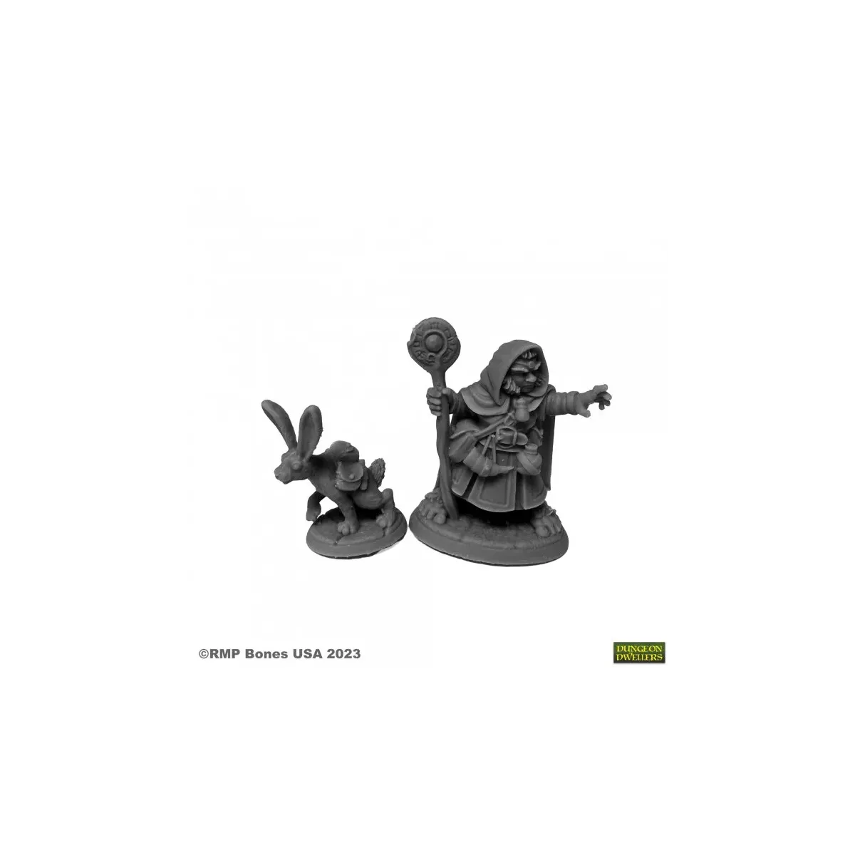 Hollis Grayheath And Verbena - Figurine Héros & Héroïnes Reaper Miniatures 