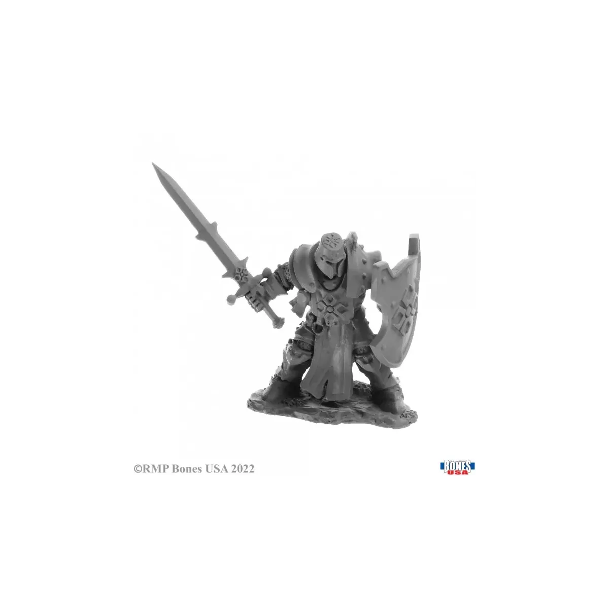 Human Crusader - Figurine Héros & Héroïnes Reaper Miniatures 