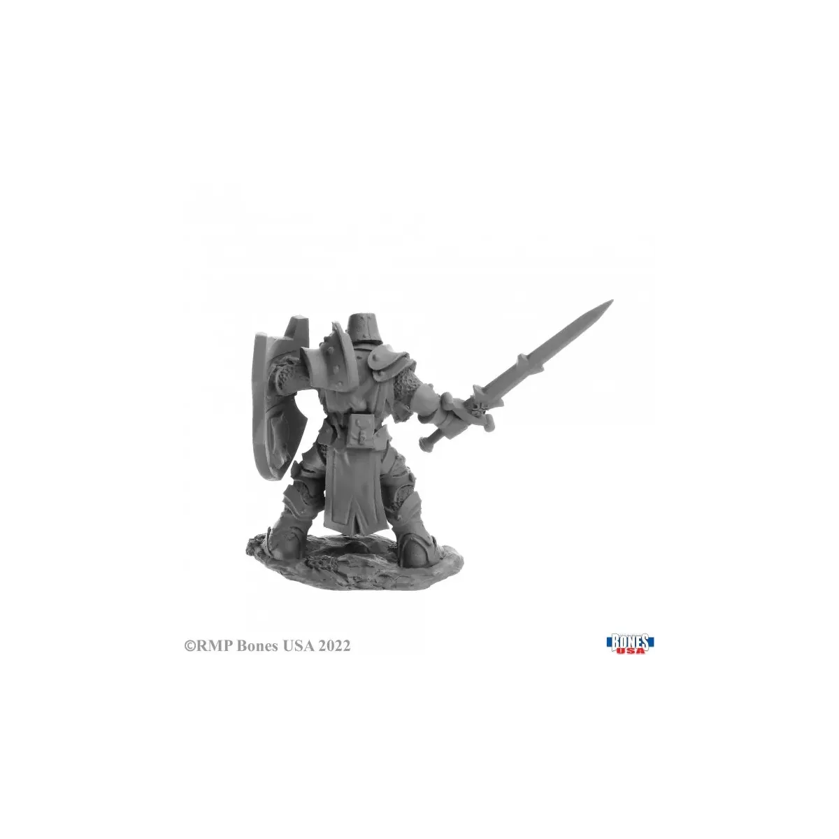 Human Crusader - Figurine Héros & Héroïnes Reaper Miniatures 