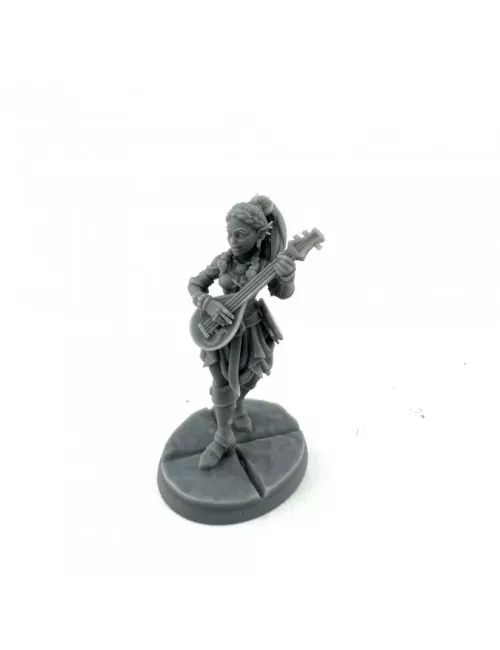 Ryelle Rainheather, Elf Bard - Alternate Sculpt - Figurine Héros & Héroïnes Reaper Miniatures 