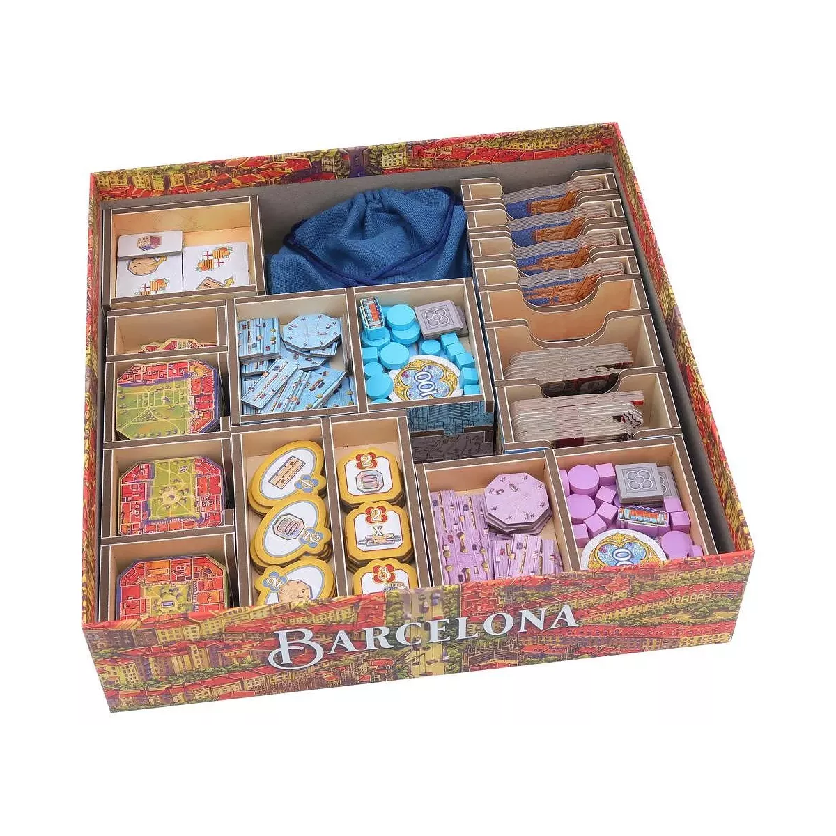 Barcelona - Colour Insert - Rangement pour Boîte Folded Space 