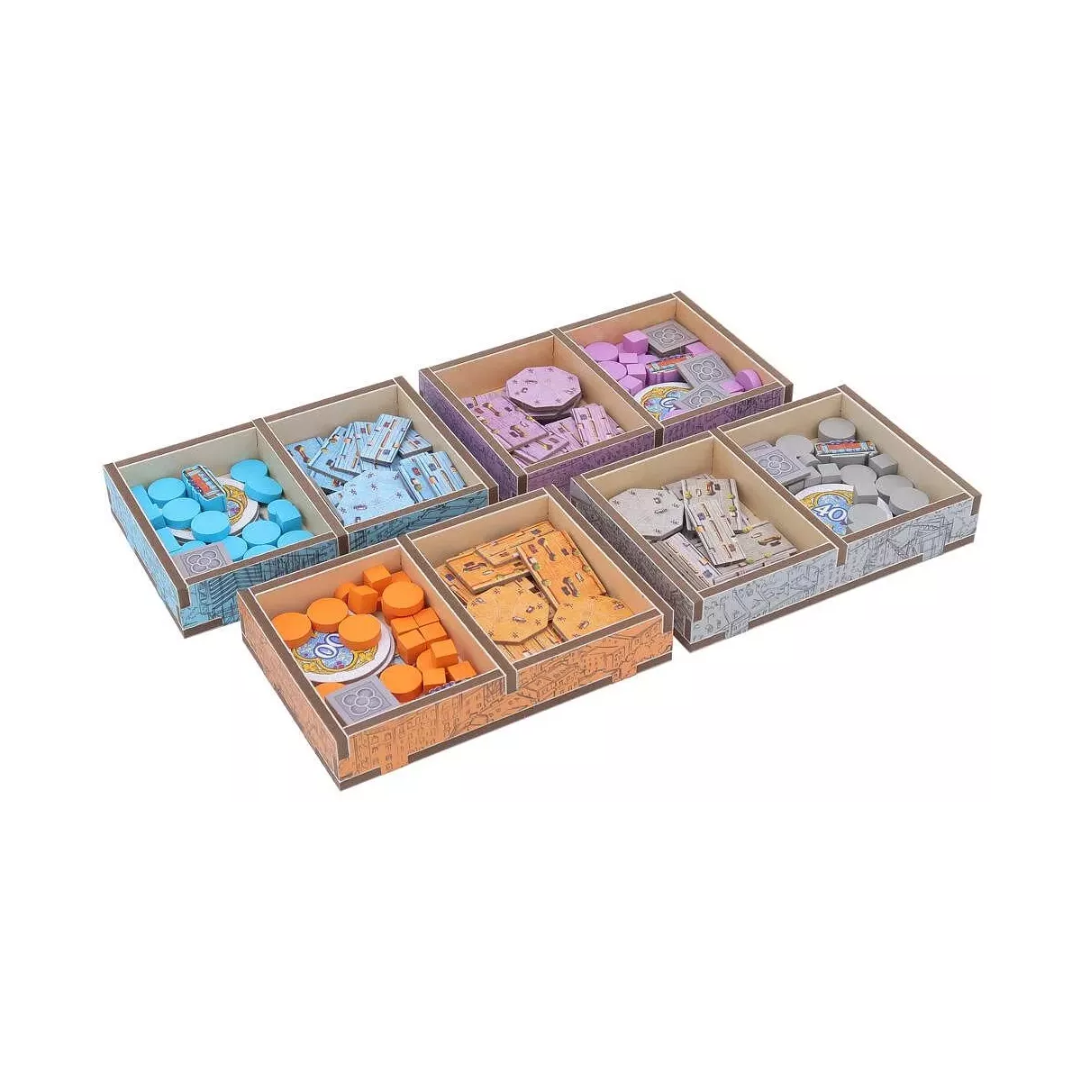 Barcelona - Colour Insert - Rangement pour Boîte Folded Space 