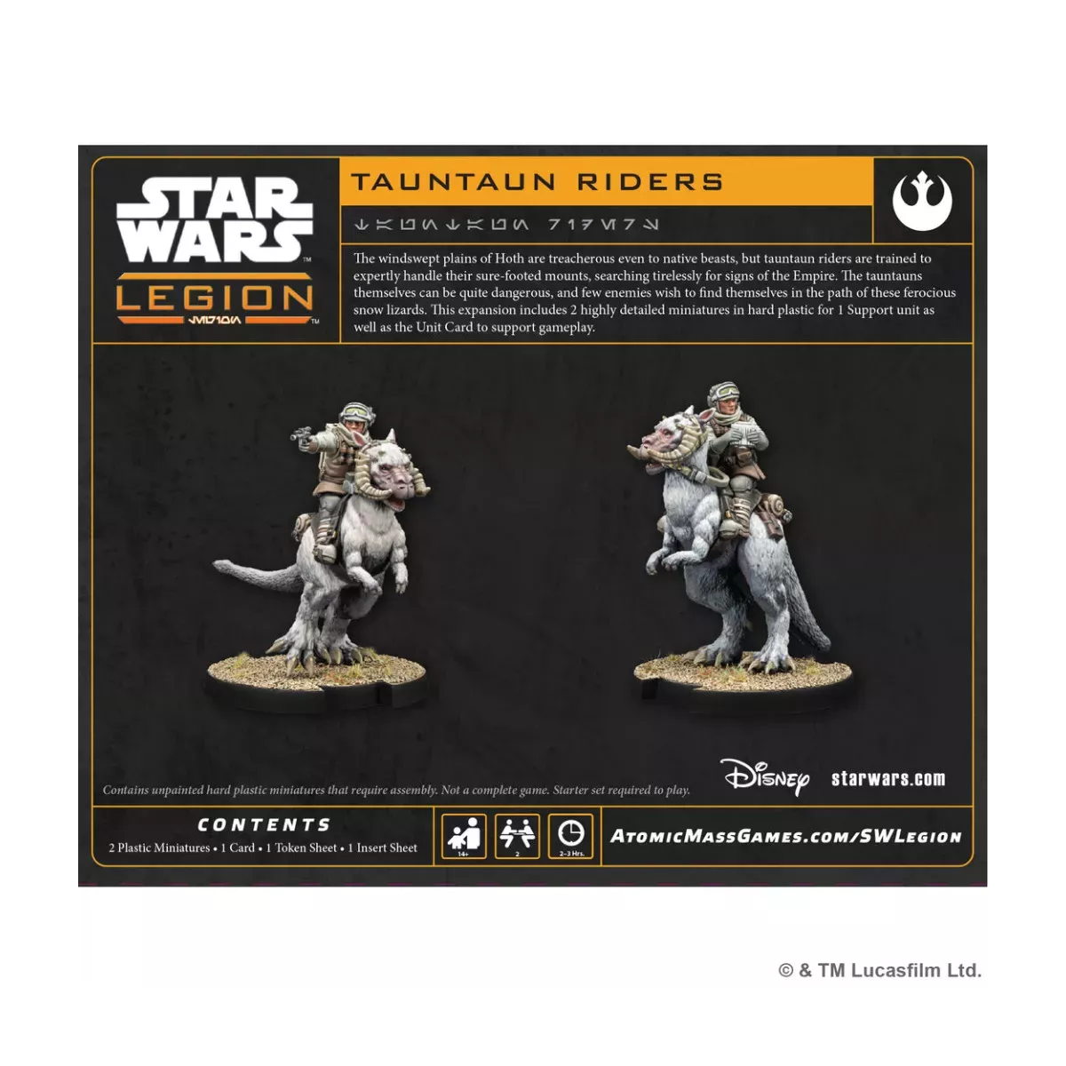 Star Wars : Légion - Tauntaun Riders (Resculpt) - Extension d'Unité 