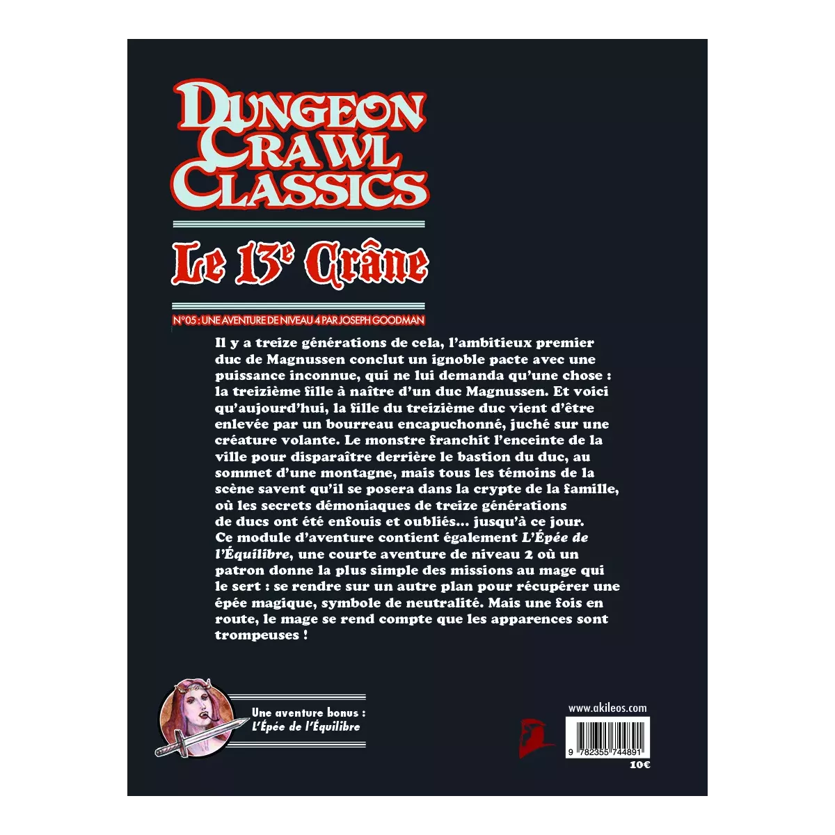 Dungeon Crawl Classics - Numéro 5 : Le 13e Crâne 