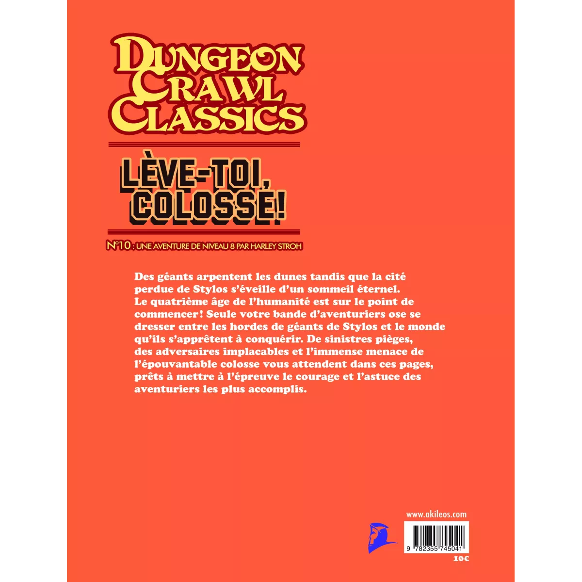Dungeon Crawl Classics - Numéro 10 : Lève-toi, Colosse ! 