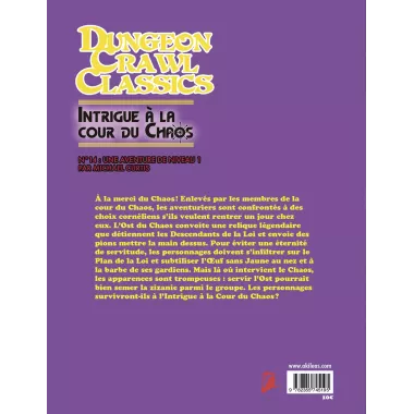 Dungeon Crawl Classics - Numéro 14 : Intrigue à la Cour du Chaos 